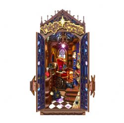 BOOK NOOK BRICOLAGE DIY - COIN MAGIQUE ET FANTASTIQUE (INSERTION D'ÉTAGÈRE DE COIN DE LIVRE)